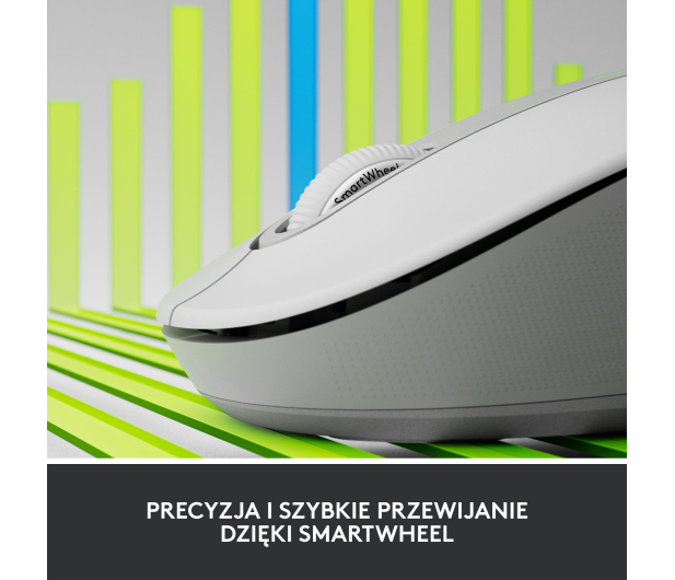 LOGITECH Signature M650 Wireless Mouse Biala - 713349 - zdjęcie 6
